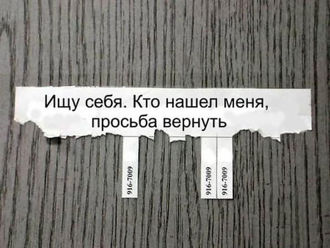 Потерялась картинки прикольные