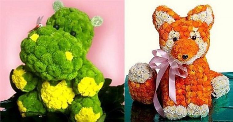 Поделки, букеты и игрушки из живых цветов своими руками Поделки, букеты и игрушки из живых цветов своими руками