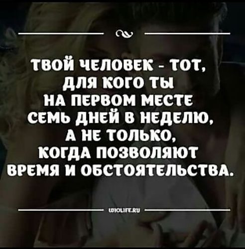 Как выглядит твой человек